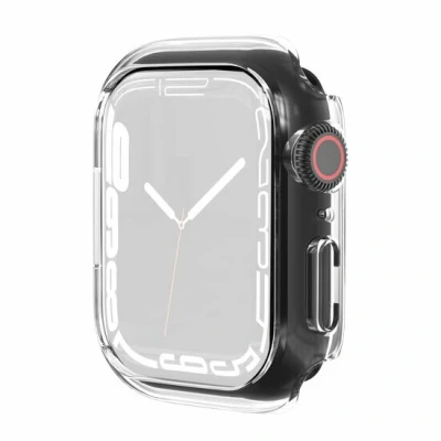 Afbeelding van Apple Watch 45mm Hard case (open front) Transparant Geschikt voor