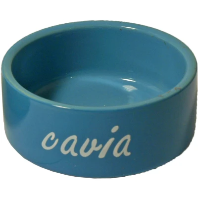 Afbeelding van Homestyle Voerbak Keramiek Cavia Ø12 cm Blauw