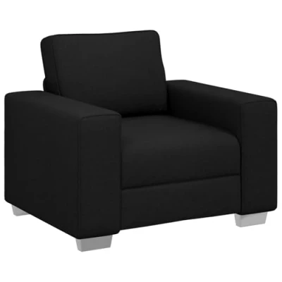 Afbeelding van Fauteuil Zwart 59 cm Stof