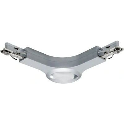 Afbeelding van PAULMANN 95485 230V railsysteemcomponenten L verbinder Chroom (mat)