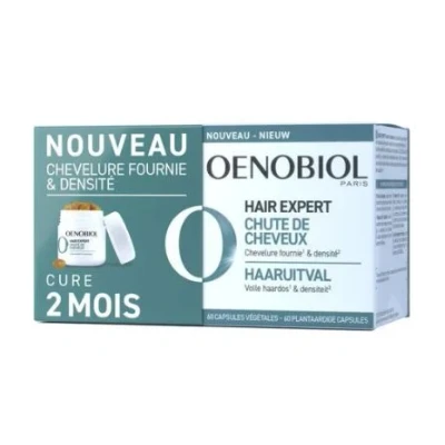 Afbeelding van Oenobiol Hair Expert Haaruitval 2x60Capsules