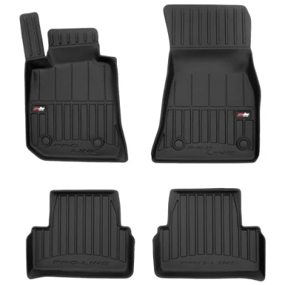 Afbeelding van SMK Rubberen matten set voor auto vloeren BMW i4 G26 vanaf 2021 Ervaar een nieuwe standaard van reizen met antislip vloermatten Multi seizoenen automatten alle wegomstandigheden