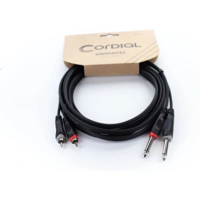 Afbeelding van Cordial EU 3 PC Audiokabel m Audio kabel
