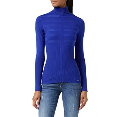 Afbeelding van Morgan Mentos Trui, Dames, Maat: Small, Bleu nuit