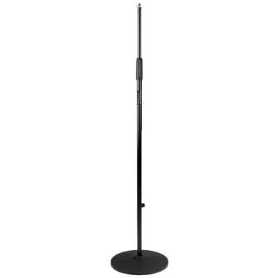 Afbeelding van IMG Stageline MS 28 microfoon vloerstandaard, schok geabsorbeerd, zwart