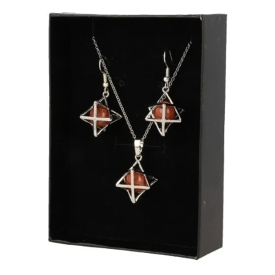 Afbeelding van Goldfluss (synth) Merkabah sieraden set