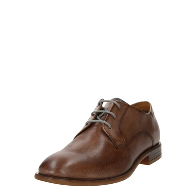 Afbeelding van bugatti 311 ajx01 Zakelijke veterschoenen voor heren, beige, 41 EU