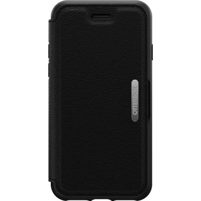 Afbeelding van Otterbox Strada Apple iPhone SE 2022 / 2020 8 7 Book Case Zwart
