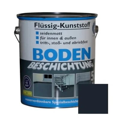 Afbeelding van Dynamic24 Vloeibare kunststof vloercoating, 5 liter, 50 m², betonverf, betoncoating, vloer, dekvloer, kleur, hal, dekvloerverf, vloerverf voor binnen en buiten, kelder, terras, keldervloer,