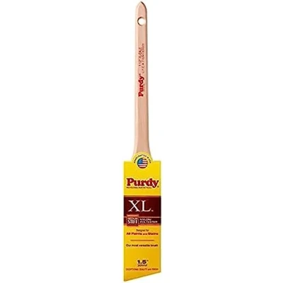 Afbeelding van Purdy 144080315 XL Dale Nylon/Polyester Borstel Hoek Sjerp, Lichtbruin, 1 1/2&quot; 1&quot;