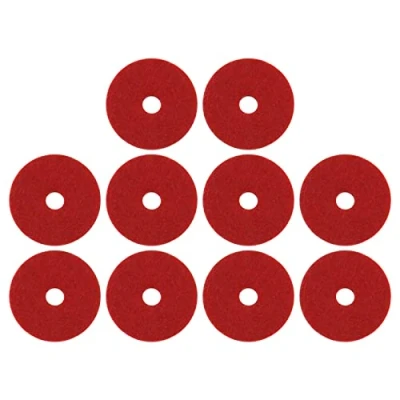Afbeelding van SG Store 10 stuks spoel pin rode vilten pads ambachten compatibel met Singer 222K 201K 221K 99K 66K 28K 128K naaimachines 25mm O.D. 4mm I.D.