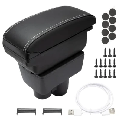 Afbeelding van Attisfiera Multifunctionele middenarmsteun armleuningconsole voor Dacia Duster II console middenconsole armsteun