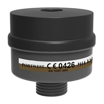 Afbeelding van A2P3 Combinatie Filter Universele Schroefdraad maat , Black