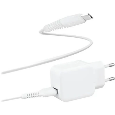 Afbeelding van Tnb Oplaadpakket 1 USB + Type C kabel 12 W Wit
