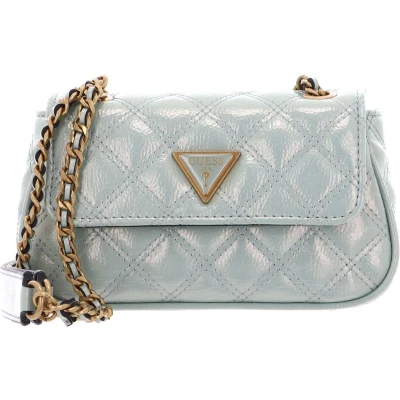 Afbeelding van GUESS Schoudertas Giully Mini Convertible Crossbody Flap Mint Mintgroen