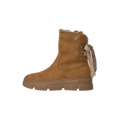 Afbeelding van s.Oliver Snowboots, Dames, Maat: 39, Tan Textiel