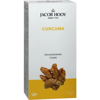 Afbeelding van Jacob Hooy Thee Curcuma Zakjes 20ST