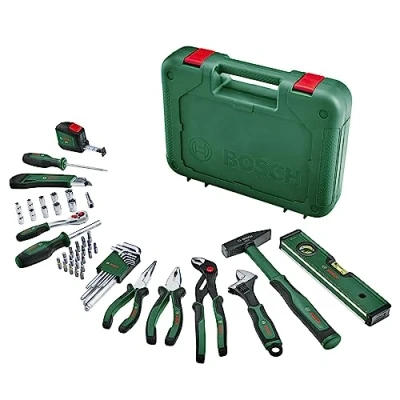 Afbeelding van Bosch Groen Handgereedschapset Advanced 52 delig 1600A02BY7