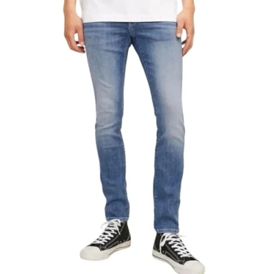 Afbeelding van JACK &amp; JONES heren jeans broek, Denim Blauw, 27W x 32L