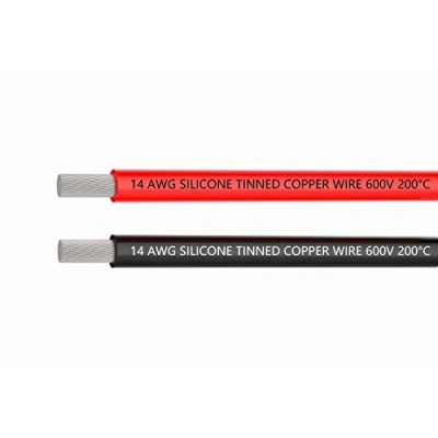 Afbeelding van TUOFENG 14 gauge draad, 3 meter, 1,5 m zwart en rood, elektrische kabel, AWG, siliconen metalen flexibele kabel van vertind koperdraad