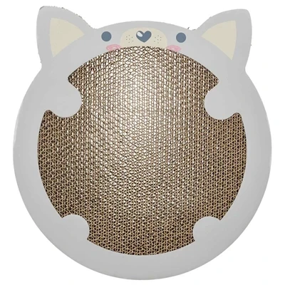 Afbeelding van Trixie Junior krabmat hamster met catnip lichtgrijs