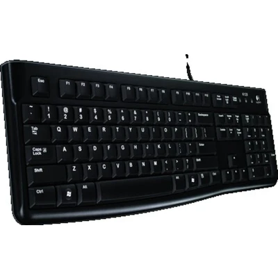 Afbeelding van Logitech K120 Corded Keyboard toetsenbord USB Russisch Zwart