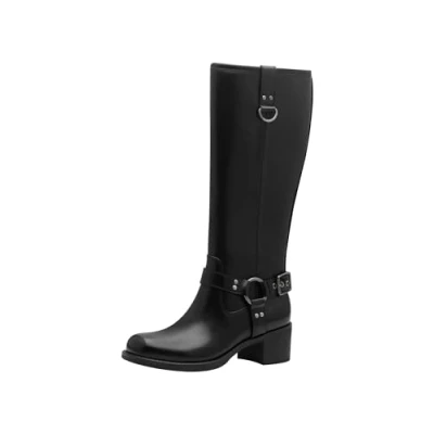 Afbeelding van Marco Tozzi Lange laarzen voor dames, 2 25517 43, modelaarzen, zwart, 36 EU, EU
