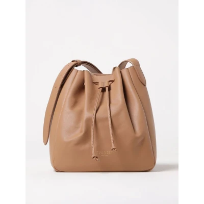 Afbeelding van Bucket Bag Drawstring Shoulder Wo Camel Crossbody Bags