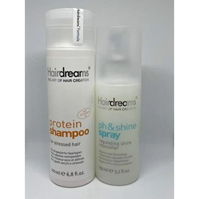 Afbeelding van Hairdreams Protein Shampoo &amp; Ph&amp;Shine Spray Set