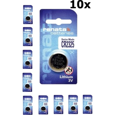 Afbeelding van Renata CR2325 3V Lithium batterij 10 Stuks