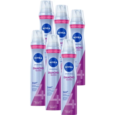 Afbeelding van Nivea Diamond Gloss Care Styling Spray 250ML
