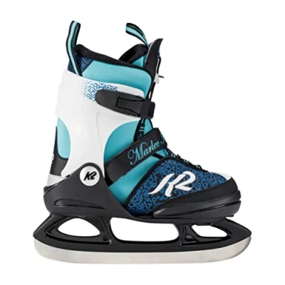 Afbeelding van K2 Meisjes Marlee Ice Skates schaatsen, zwart/blauw/lichtblauw, 35 40 EU