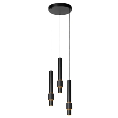 Afbeelding van Lucide Magary hanglamp 28 cm zwart