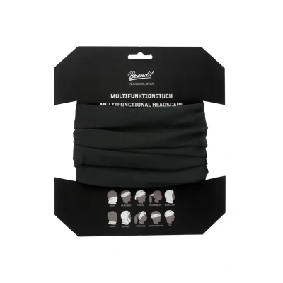 Afbeelding van Brandit Multifunktionstuch Sjaal, Maat: One Size, Black