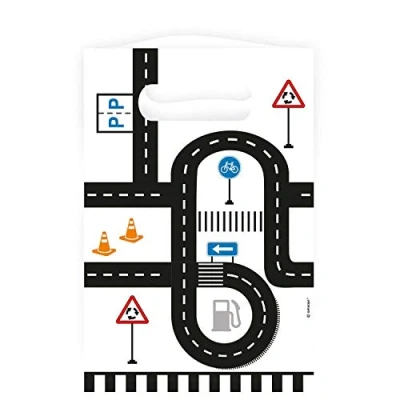 Afbeelding van Uitdeelzakjes Voertuigen, 8st.