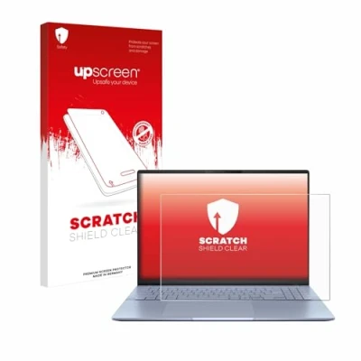 Afbeelding van upscreen Screenprotector voor ASUS Vivobook S16 OLED S5606 Folie Beschermfolie transparant