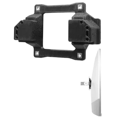 Afbeelding van 3IDEE VESA adapter compatibel met BenQ Monitor (EX3203R, EX3501R) incl. schroevenset 75x75mm