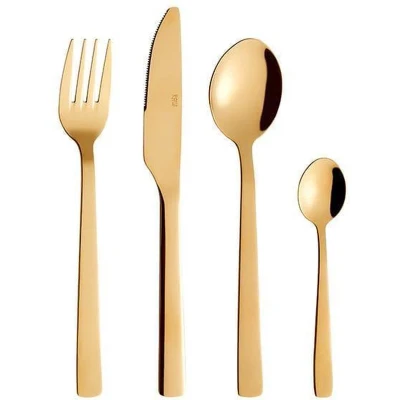 Afbeelding van aida Raw Bestekset PVD gecoat (set, 16 delig)
