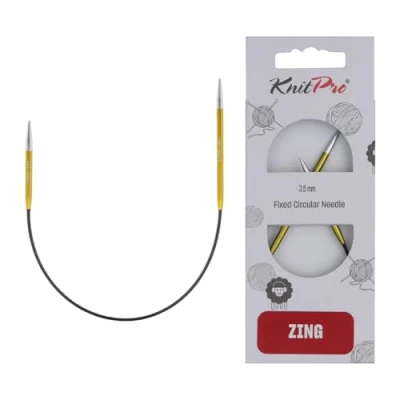 Afbeelding van KnitPro 47056 Zing Asymmetrische Rondbreinaalden 25 cm 3,50 mm