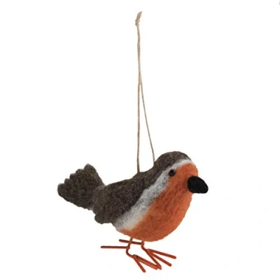 Afbeelding van Trimits Naaldvilten Kit Robin, assortiment, One Size, 8 x 12cm