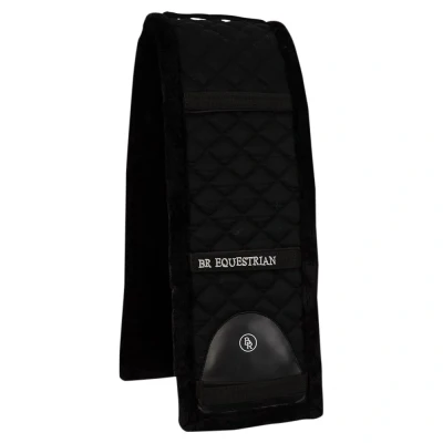 Afbeelding van BR longeerpad Artificial Fur Full Zwart /