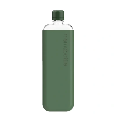 Afbeelding van Memobottle Slim Bottle OG Bundle moss green