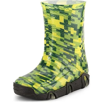 Afbeelding van Ladeheid Kinder Regenlaarzen Jongens Meisjes Antislip Zool PVC LA ZT Szuwarek2021BW Monster 50 21/22