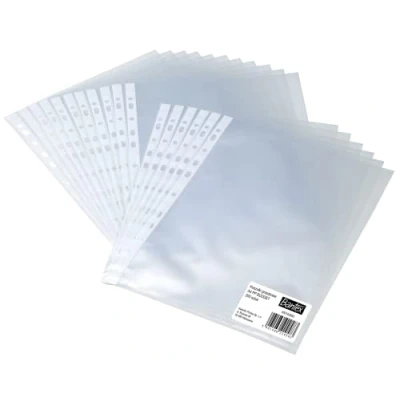 Afbeelding van Brochurehoezen A4 Bantex Budget, mat, polypropyleen folie 35 µ, 200 stuks