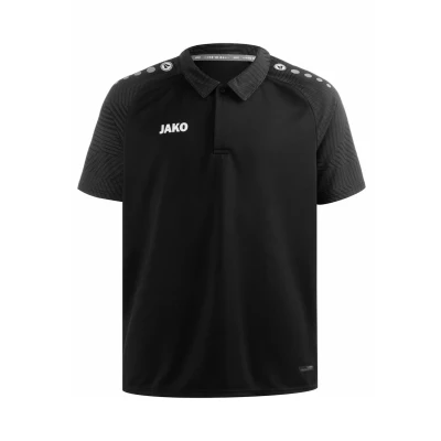 Afbeelding van JAKO Fussball Teamsportperformance Poloshirt voor kinderen, Maat: 152, Schwarz anthra light