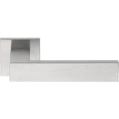 Afbeelding van Formani Deurkruk SQUARE LSQ4 G geveerd op rozet PVD mat RVS