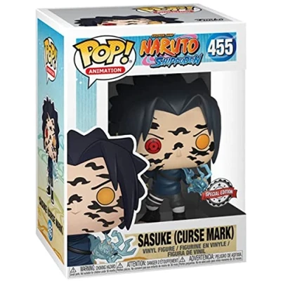 Afbeelding van Funko Pop! Animation: Naruto Sasuke w/ Curse Marks #455 Exclusive
