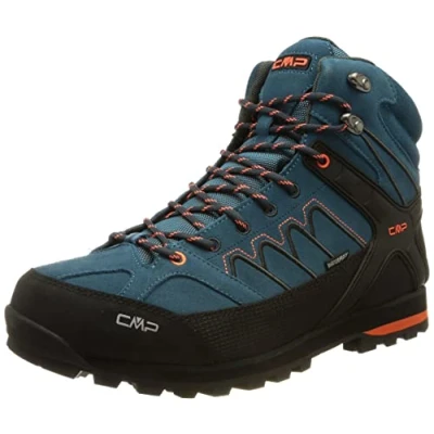 Afbeelding van CMP Moon Mid Trekking Wp Walking Shoe voor heren, Deep Lake Antracite, 39 EU