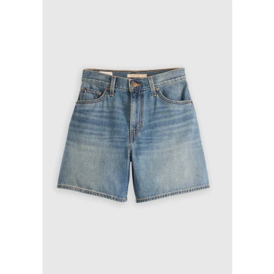 Afbeelding van Levi&#039;s HIGH Baggy Jeansshort, Dames, Maat: 24, Stop flaxing short