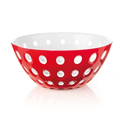 Afbeelding van Guzzini Le Murrine, Bowl, Ø25 x h11 cm, Red